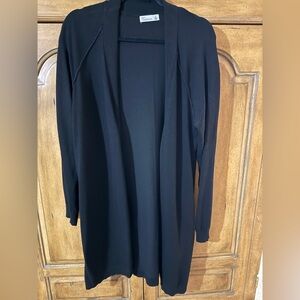 89th & Madison Black Knit Cardigan- Large